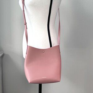 Closet Clean Out Sale!!!!!!  Samara Vegan Leather Medium Cross Body Bag in Peony